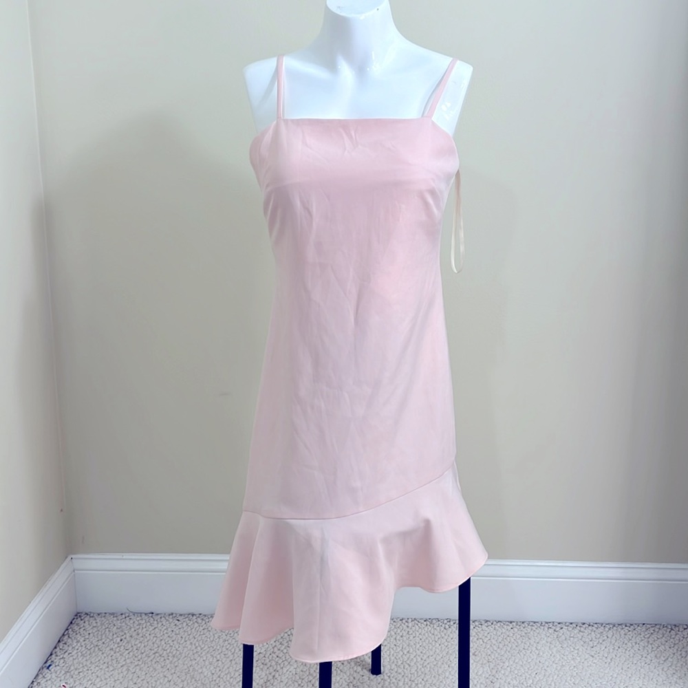 NWT BCBGeneration Blush Pink Asymmetrical Dress